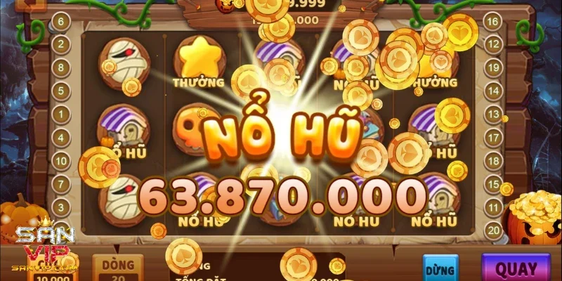 Điểm nổi trội giúp nổ hũ Sanvip vượt mặt hàng loạt đối thủ